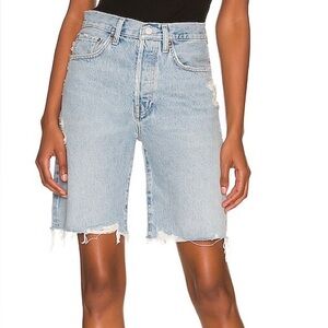 Agolde Mid Rise Loose Ira Shorts